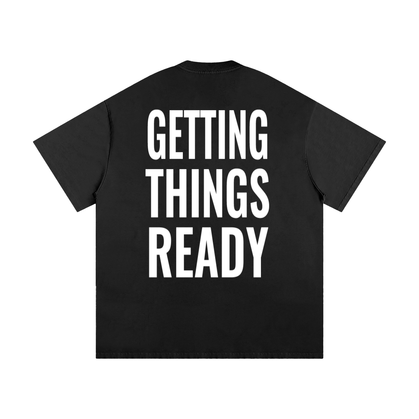 Pew pew heavyweight loose fit tee